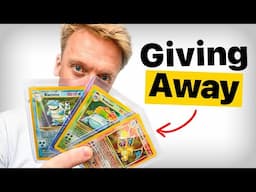 We Are Giving Away Super Rare Pokémon Cards To Viewers Of This Video…