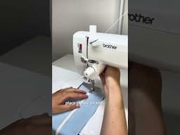 How to sew elastic ruffle #sewing