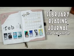 February 2025 Reading Journal | setup + books I read