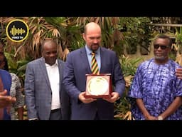 The Bulgarian Ambassador to Nigeria was honoured with prestigious Award of Excellence by Diplomats'