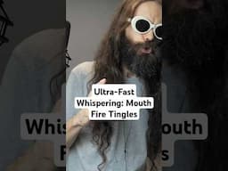 Ultra-Fast Whispering: Mouth Fire Tingles #asmr