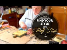 Thrift Flippin' for Profit * Creating Unique Home Decor * Last Thing Thrifted