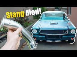 Classic Mustang Mod: Stop Gas Spillage and Pump Gas Hands Free!