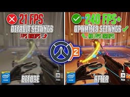 Overwatch 2: Best Settings to BOOST FPS, Fix Lags & Stutter on ANY PC in Season 16 ✅