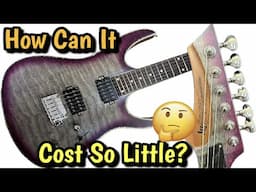 Amazon Guitar Alert! The Leo Jaymz Hurricane!! Full Tear Down, Review , and Demo!