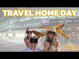 Disney Cruise Line Travel Home Day | American Airlines via Miami and JFK Airports | April 2025