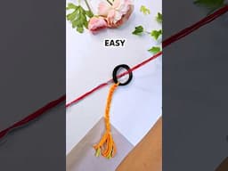 Rubber Band se bnayi STYLISH Hair Accessory 😱 #diy #craft #hairaccessories #art