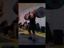 195kg Clean and Jerk