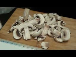 Garlic Mushroom  & Cabbage