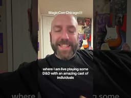 Will you be at #magiccon Chicago? #shorts #mtg #dnd #wotc #magicthegathering