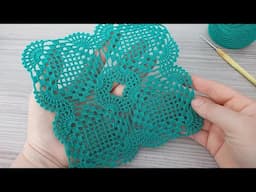 Wonderful Easy & Beautiful Crochet Pattern 🧶 Perfect for Summer Blouse, Skirt, Dress & Table Runner