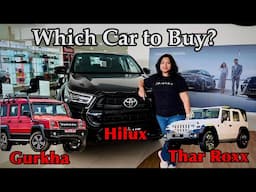 Cancelled Thar Mocha Brown | Best Car for City Drive | Jimny | Hilux | Gurkha | Roxx | Roving Couple