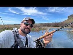 Fishing small creeks for trout (fly fishing)