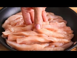 Cook chicken fillets like this every weekend! A quick and delicious chicken recipe!
