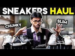 Chunky vs. Slim Sneakers Haul for Men in 2025