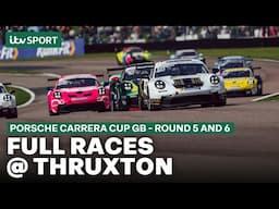 FULL RACES: Porsche Carrera Cup GB - Round 5 and 6 @ Thruxton 2025 | ITV Sport