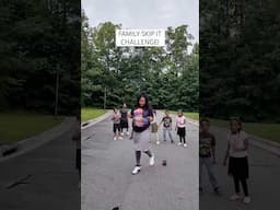 Family Skip It Challenge! ♥️🔥👏🏽 #familytime