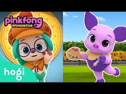 [Part.1] A True Detective + Finding Your Finish｜Pinkfong Wonderstar｜Kids Cartoon｜Pinkfong Hogi