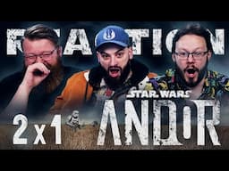 Star Wars: Andor 2x1 REACTION!! "One Year Later"