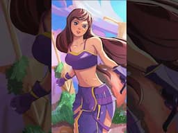 Drawing Anime With background #art #digitalart #illustration