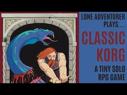 Korg classic | A tiny solo RPG Game | Playthrough