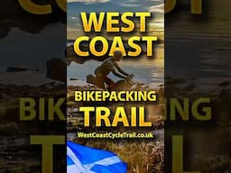 Scottish West Coast Bikepacking Trail #short  #bicycletouring #bikepacking #bikepackingscotland