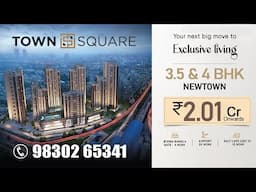 Srijan Town Square - 3 & 4 BHK Luxury Apartments New Town, Kolkata