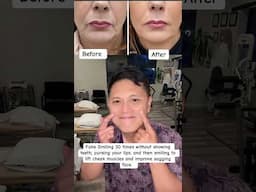4 Facial Exercises For Youthful Face and Defined Jawline.. #facial #wrinkles