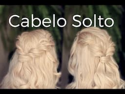 penteado de noiva solto paso a paso peinado novia Свадебная прическа خطوة بخطو تسريحة  لعروس
