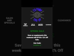 Huge Spring Sale!!!! #shopsmall #illpumpyouup #supplements #hugesale #springsale #sale