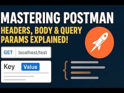 81. Mastering Postman: HTTP Headers, Body, Query Params & Authorization Explained!