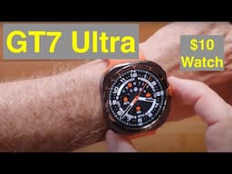 LAXASFIT GT7 Ultra Galaxy Style BT Calls 1.5” Always-on Screen $10 Smartwatch: Unboxing and 1st Look