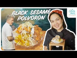 Black Sesame Polvoron | Judy Ann's Kitchen