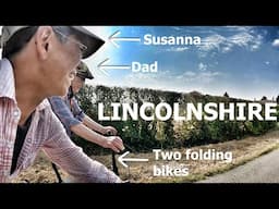 Happy days...! Just me and my Dad, cycling, chatting, looking around... Brompton and Decathlon Tilt