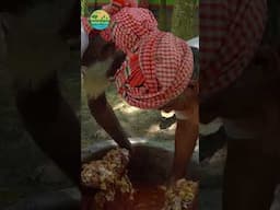 WASHING Mutton Head Meat Kosha Recipe #muttonrecipe