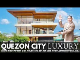 House Tour QC103 • "SUPERB, Tasteful and REFINED Design!" • Quezon City 5BR House and Lot for Sale