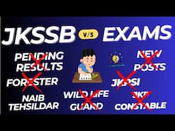 JKSSB v/s EXAMS II REALITY OF JKSSB EXAMS II #jkssb