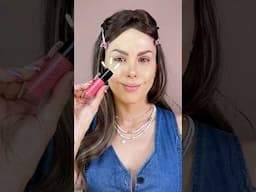 Así aplico el rubor líquido💕 #makeup #tipsdemaquillaje #thecanalmon #maquillaje #ruborliquido