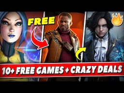 10+ FREE Games, Mystery Games, Prime Games & Crazy Steam Dales