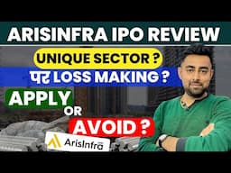 Arisinfra Solutions IPO Review | Apply Or Avoid ? | Jayesh Khatri