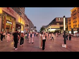 Beijing Night Walk | Wangfujing Street and Back to My Hotel