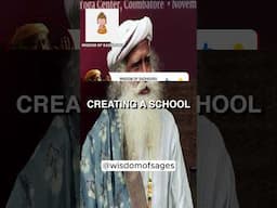 Sadhguru: when i was going to school i....
