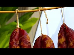 LAP CHEONG (臘腸) 10 DIAS. Receita chinesa. Feita em casa. Usada na culinária da China.