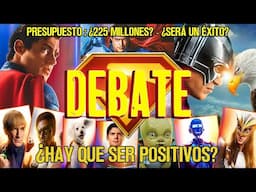 DEBATE : SUPERMAN (2025) - ¿SERÁ UN ÉXITO? - 225 MILLONES $ Presupuesto - James Gunn - Peacemaker 2