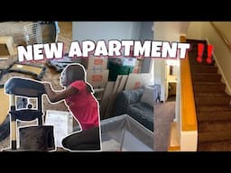 I’m Moving ‼️😱 New Beginnings 👶🏾 Day 1 🏡