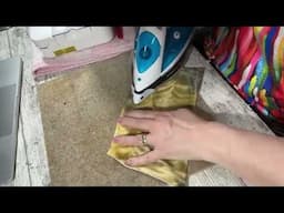 How to adapt the pattern "Angela" into a double pocket purse.