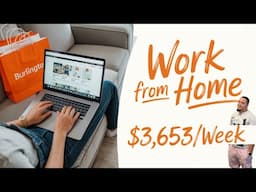 BURLINGTON RETAIL STORE $15,833/MONTH | WORK FROM HOME | REMOTE WORK FROM HOME JOBS | ONLINE JOBS
