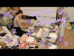 Clean my Reborn Nursery for Spring! Reorganizing my Dolls' Wardrobe | Kelli Maple