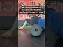 It is  NOT ❌ just stretching but also Mobilizing by Strengthen and release those tight hips for FAI