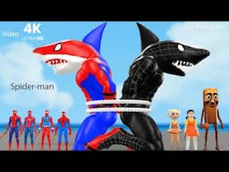 Siêu nhân🔴SPIDER-MAN 4: NEW HOME vs SPIDER-MAN NO WAY HOME💙MILES MORALES💙 IRON MAN 4 FUNNY ANIMATION